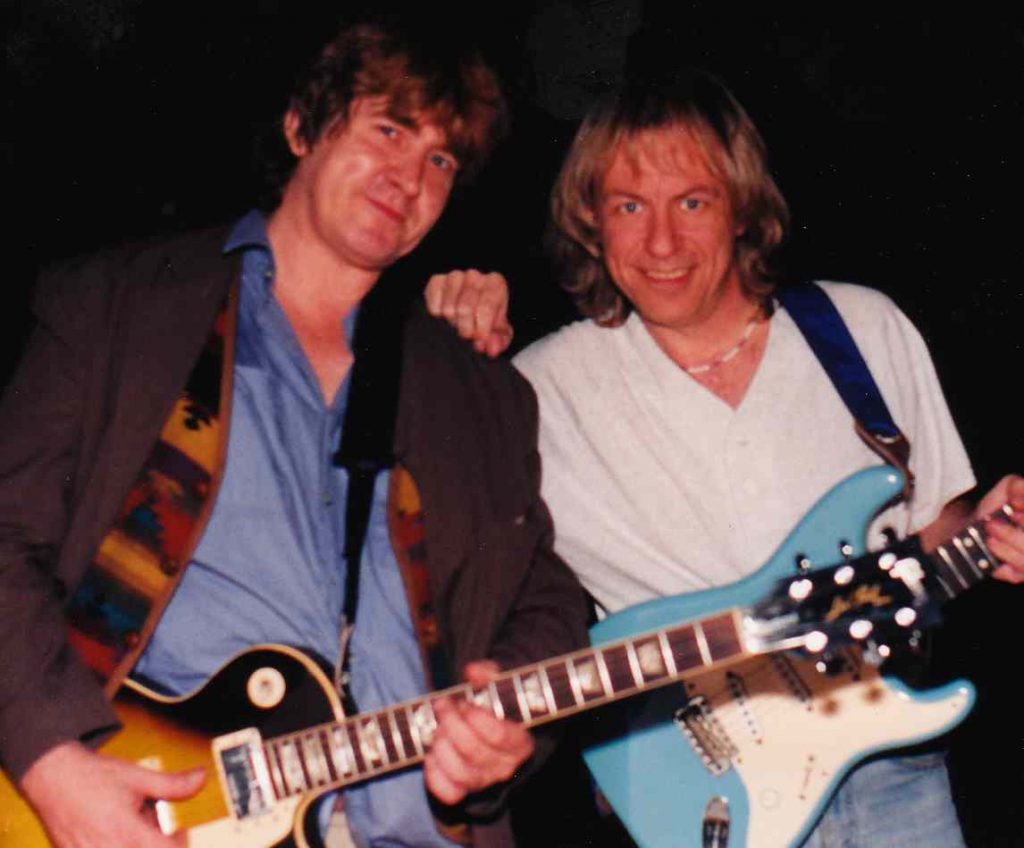 Mick Taylor and Bobby Owsinski Mick Taylor and Bobby Owsinski image