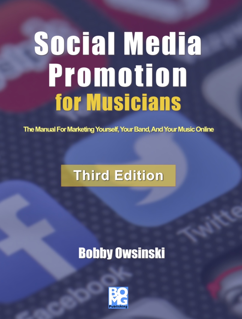 Social Media Promotion For Musicians third edition image