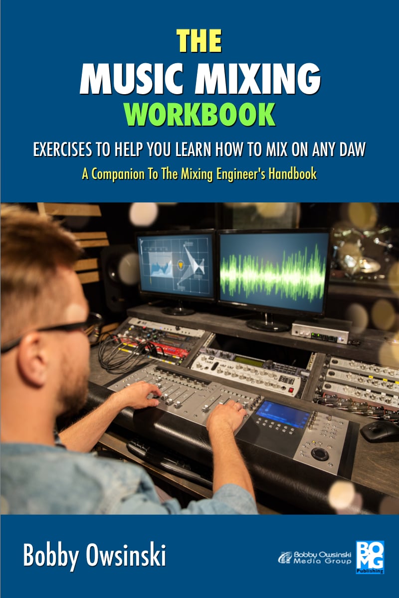 The Music Mixing Workbook cover image